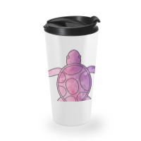 Sea Turtle Purple Watercolor Travel Mug | Artistshot