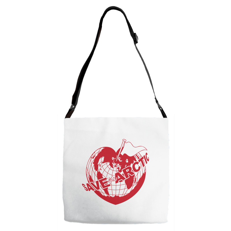 Save The Arctic Adjustable Strap Totes by leodrolic | Artistshot