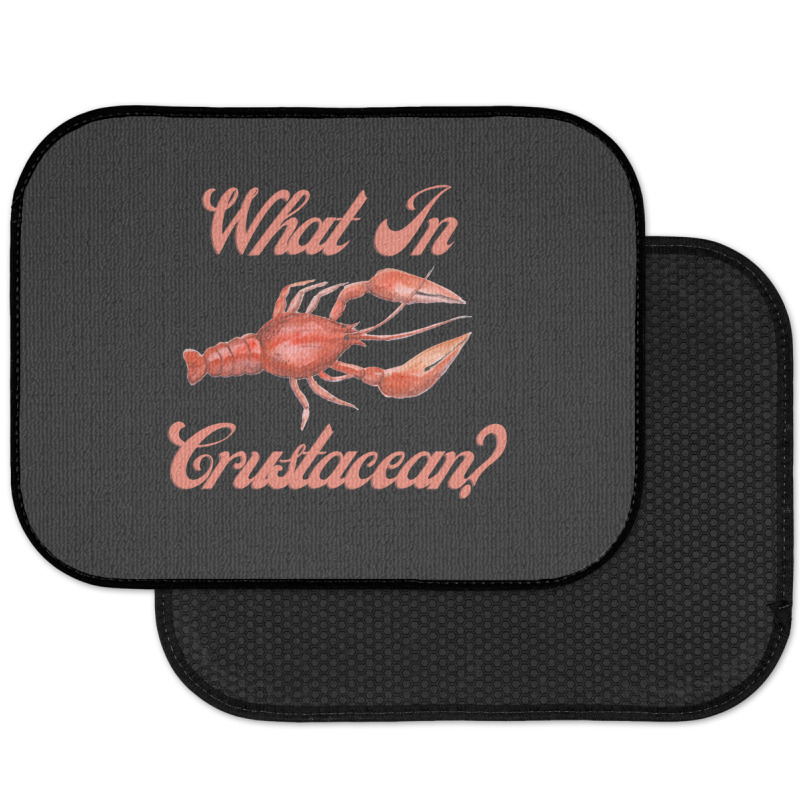 What In Crustacean  Cute Crustaceancore Rear Car Mat | Artistshot