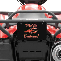 What In Crustacean  Cute Crustaceancore Atv License Plate | Artistshot