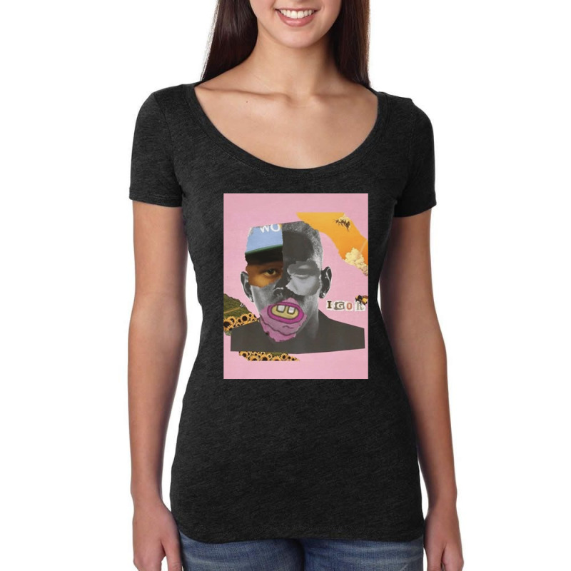 Tyler The Creator, Album Collage, Tyler, The Creator, Tyler Gregory Ok Women's Triblend Scoop T-shirt by SHOPUTYR6 | Artistshot