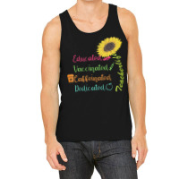 Educated Vaccinated Caffeinated Dedicat T  Shirt Educated Vaccinated C Tank Top | Artistshot