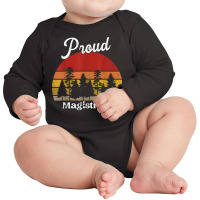 Funny Magistrate Shirts Job Title Professions T Shirt Long Sleeve Baby Bodysuit | Artistshot