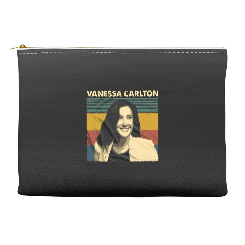 Vanessa Carlton, Vanessa Carlton Vintage, Vanessa, Carlton, Vanessa Ca Accessory Pouches | Artistshot