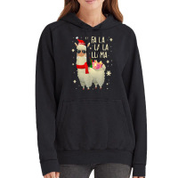 Fa La La Llama   Funny Falala Llama Christmas T Shirt Vintage Hoodie | Artistshot