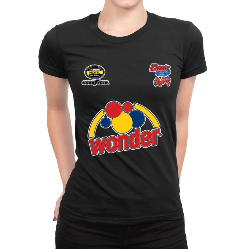 Ricky Bobby Talladega Nights Pit Crew Ladies Fitted T-Shirt by cm-arts | Artistshot