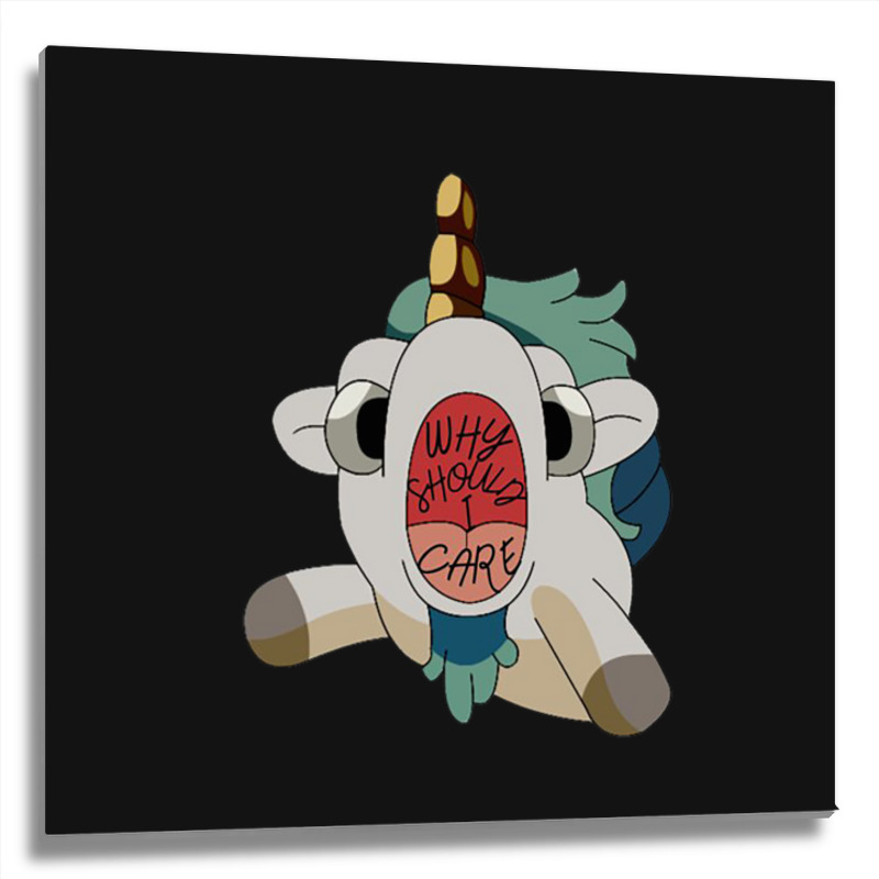 Unicorse Metal Print Square | Artistshot