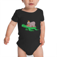 Sloth Turtle Snail Funny Running Slow, Sloth Turtle Snail, Running Slo Baby Bodysuit | Artistshot