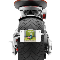 Serrini Nynch Motorcycle License Plate | Artistshot