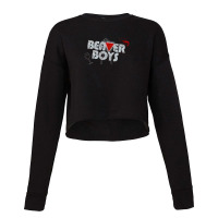 Beaver Boys (tim And Eric Awesome Show Cropped Sweater | Artistshot