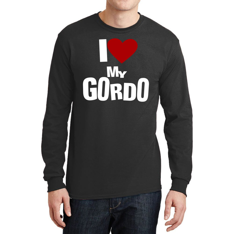 I Love My Gordo Long Sleeve Shirts by tribebol | Artistshot