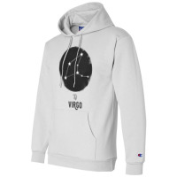 Minimal Virgo Zodiac Sign Champion Hoodie | Artistshot