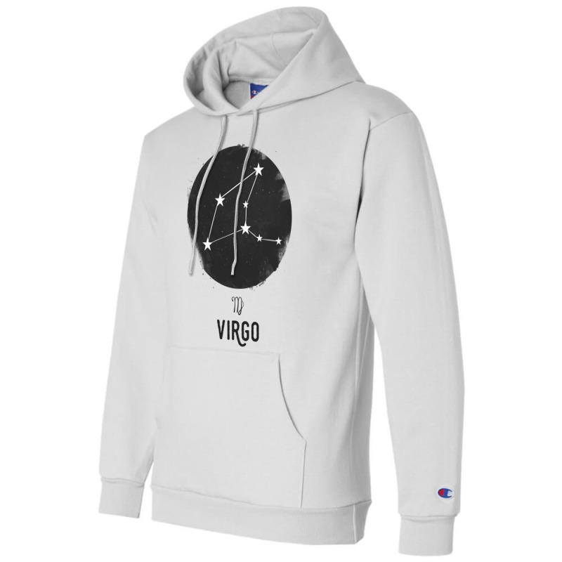 Minimal Virgo Zodiac Sign Champion Hoodie | Artistshot