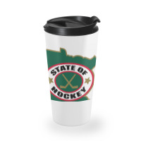 Green Minnesota State Hockey Travel Mug | Artistshot