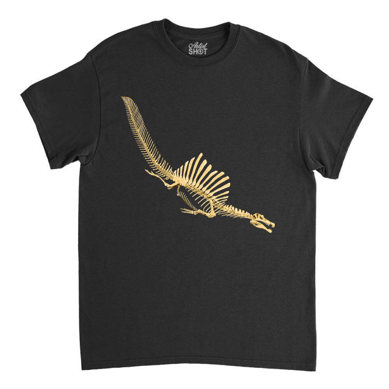 Spinosaurus Aegyptiacus, Skeleton Diving, Spinosaurus, Aegyptiacus, Sk Classic T-shirt | Artistshot