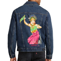 Traditional Dance Men Denim Jacket | Artistshot