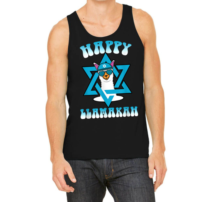 Happy Llamakah Jewish Holiday Hanukkah Chanukkah Llama T Shirt Tank Top | Artistshot