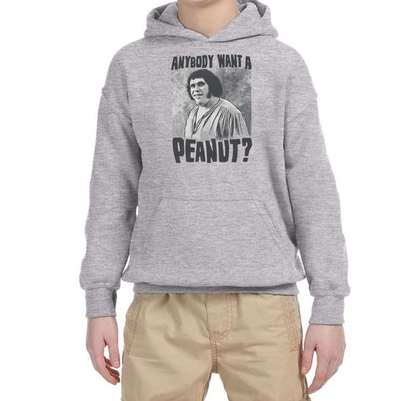 The Princess Bride Andre The Giant Want A Peanut T Shirt Youth Hoodie | Artistshot