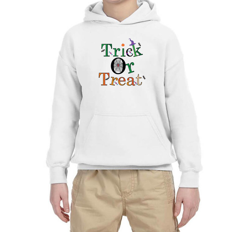 Trick Or Treat Youth Hoodie by EmarDesign | Artistshot