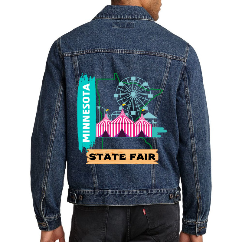 Minnesota State Fair Men Denim Jacket | Artistshot