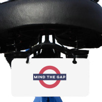 Mind The Gap Sweatshirt Bicycle License Plate | Artistshot