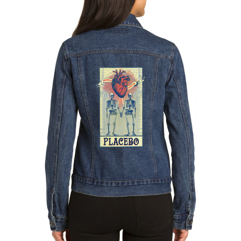 Soulmates Never Die. Placebo Ladies Denim Jacket by NickolasAlvarado | Artistshot