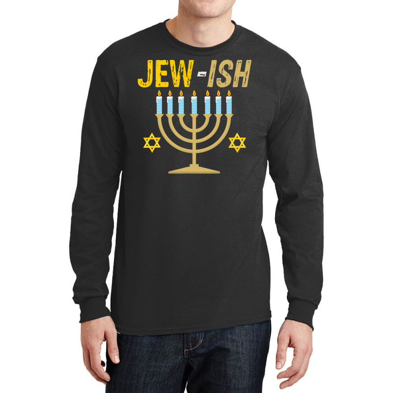 Jewish Jewish Challah Menorah Hanukkah Gift Long Sleeve Shirts | Artistshot