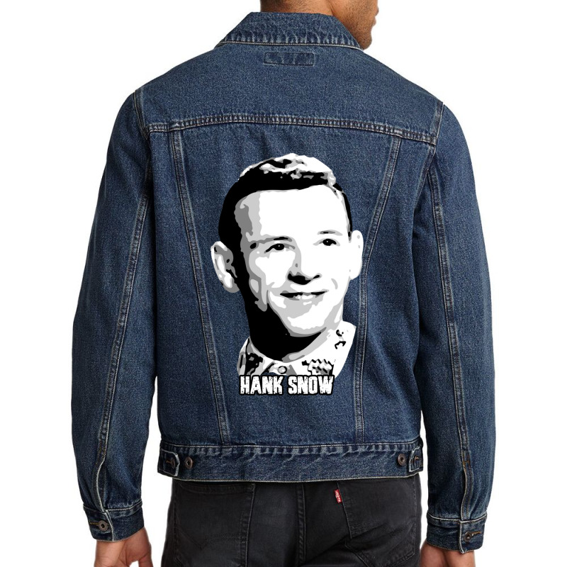 Hank Snow Clarence Eugene Snow The Singing Ranger The Yodeling Ranger  Men Denim Jacket | Artistshot