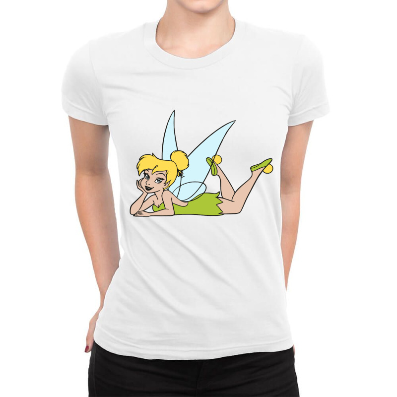 Tinkerbell Ladies Fitted T-Shirt by okviani | Artistshot