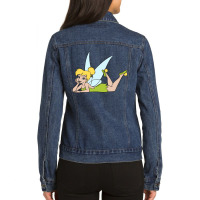 Tinkerbell Ladies Denim Jacket | Artistshot