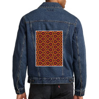 The Shining Pattern Men Denim Jacket | Artistshot