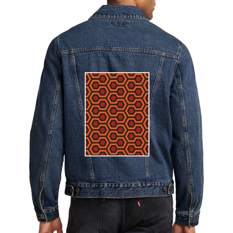 The Shining Pattern Men Denim Jacket by agus loli | Artistshot