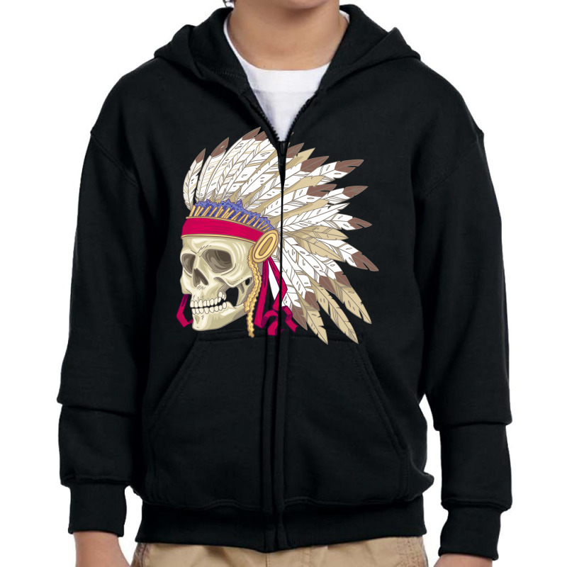 Indian Youth Zipper Hoodie | Artistshot