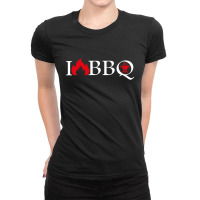 I Love Bbq Ladies Fitted T-shirt | Artistshot