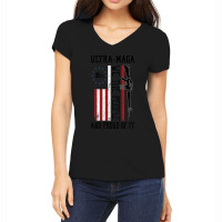 Ultra Maga Gear Women's V-neck T-shirt | Artistshot