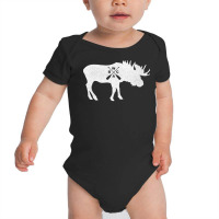 Bwca Minnesota Moose Canoe Paddle Hoodie Baby Bodysuit | Artistshot