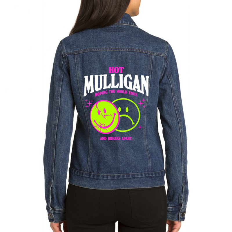 Hot Mulligan Merch Smile Shirt Ladies Denim Jacket by cm-arts | Artistshot