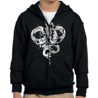 Dragon  Chinese Divine Dragon  Anime Dragon Heart Shape Tank Top Youth Zipper Hoodie | Artistshot