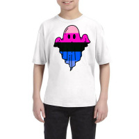 Cute Omnisexual Ghost Spooky Halloween Funny Lgbtq Pride Premium T Shi Youth Tee | Artistshot