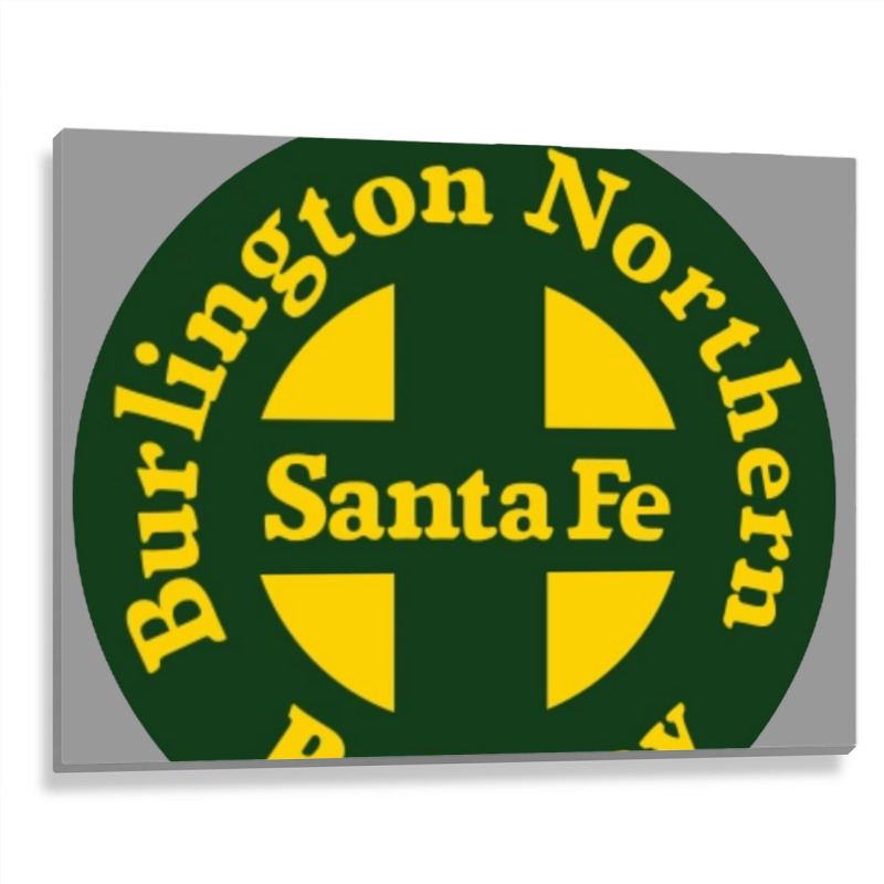 Burlington Northern Railroad Metal Print Horizontal | Artistshot