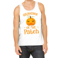 Grandma Of The Patch Pumpkin Halloween Tank Top | Artistshot