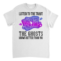 Listen To The Tarot Cards Crystal Divination Ball Witch T Shirt Classic T-shirt | Artistshot