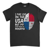 Panama Tee Shirt Men Panama Flag Shirt Women Panamanian Premium T Shir Classic T-shirt | Artistshot