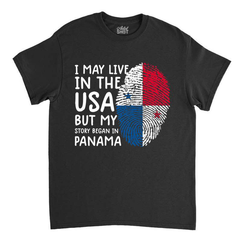 Panama Tee Shirt Men Panama Flag Shirt Women Panamanian Premium T Shir Classic T-shirt by cm-arts | Artistshot