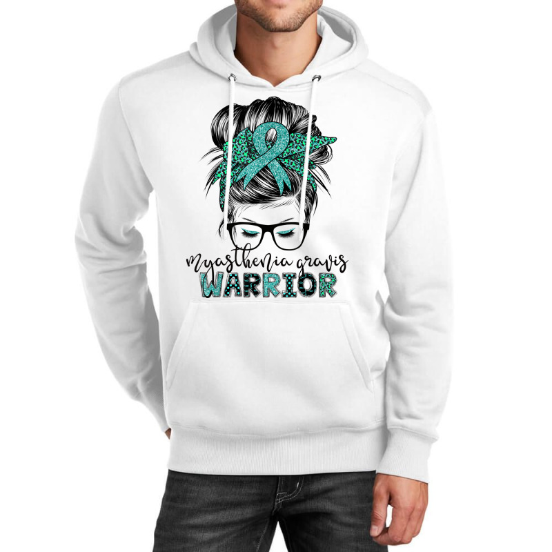 Myasthenia Gravis Warrior Mom Mg Awareness T Shirt Unisex Hoodie | Artistshot