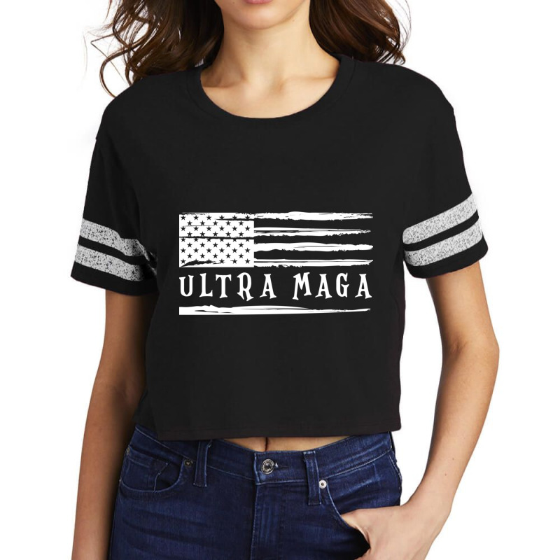 Ultra Maga Gear             (3) Scorecard Crop Tee by cm-arts | Artistshot