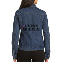 Ultra Maga Gear             (11) Ladies Denim Jacket | Artistshot