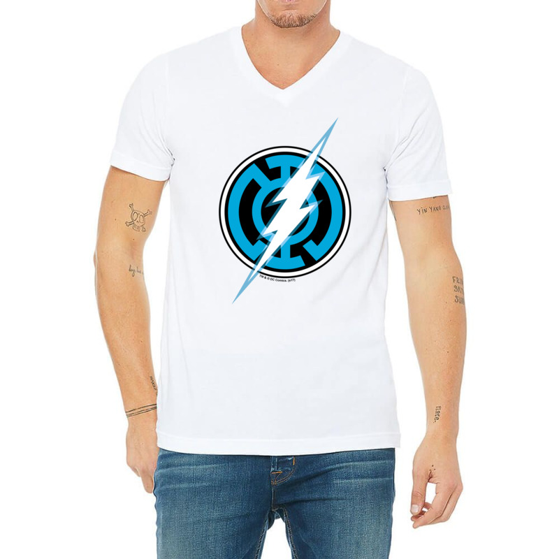 Green Lantern Blue Lantern Flash Long Sleeve T Shirt V-neck Tee | Artistshot