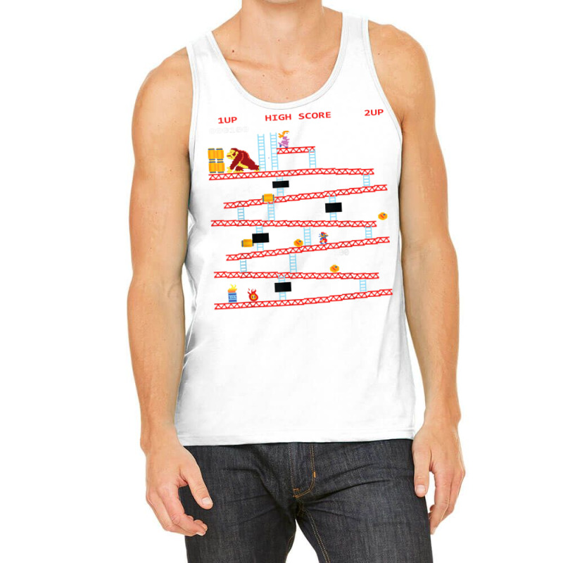 Gaming Arcade Retro Video Game Console Vintage Gamer Gifts T Shirt Tank Top by cm-arts | Artistshot