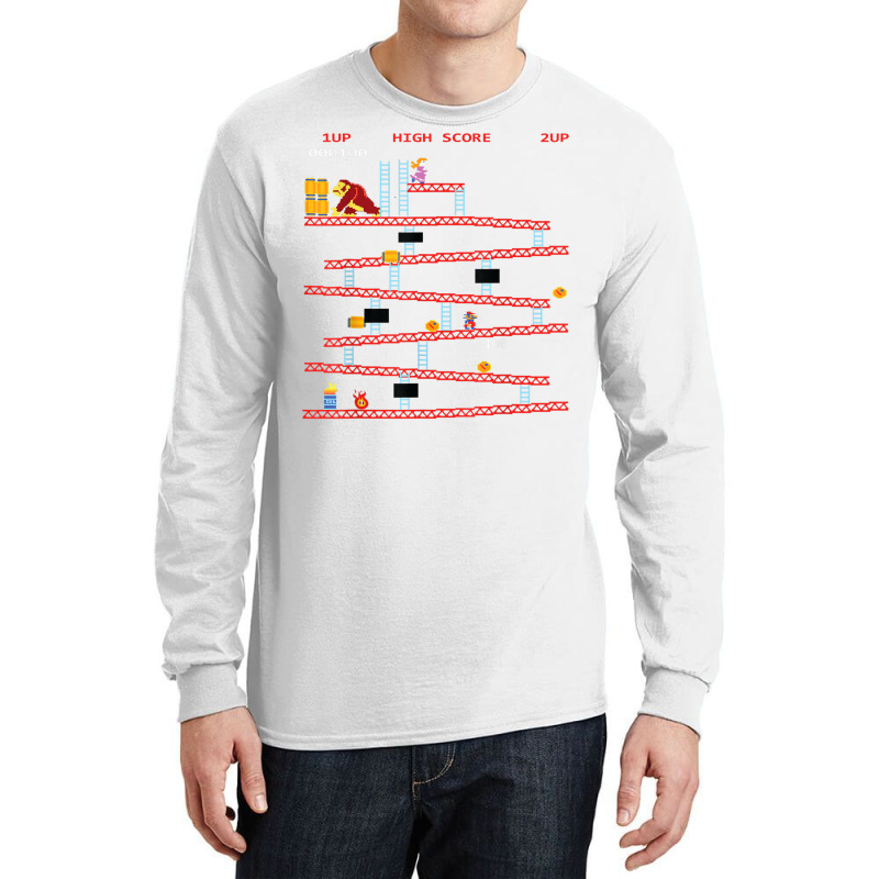 Gaming Arcade Retro Video Game Console Vintage Gamer Gifts T Shirt Long Sleeve Shirts by cm-arts | Artistshot